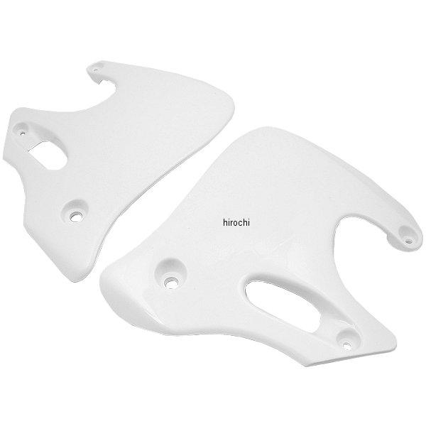 ラジエーターカバー 92年-94年 CR125R、CR250R 白