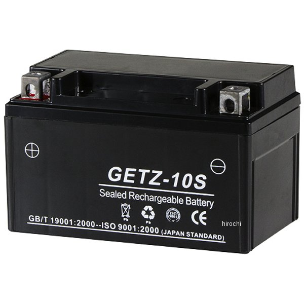 MFジェルバッテリー 12V YTZ-10S、FTZ10S互換