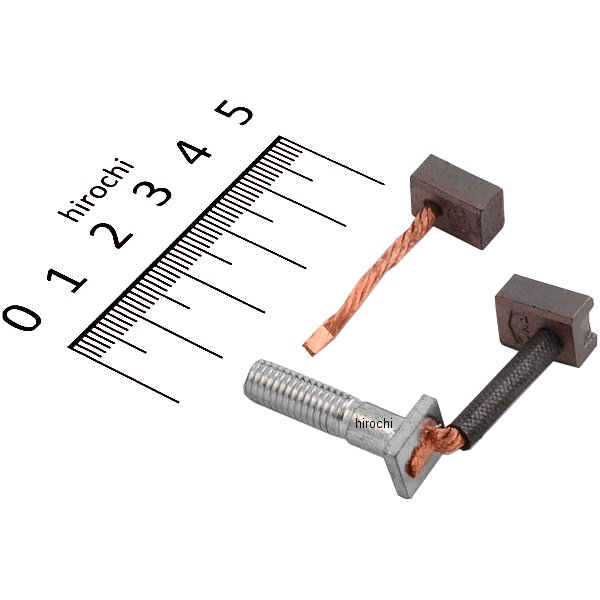 スターター セルモーター ブラシ 89年-90年 ホンダ LT250S Quad Sport (2個入り)