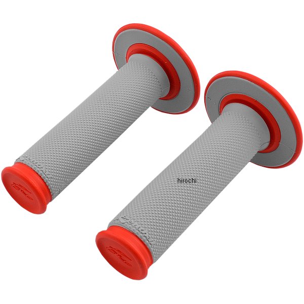 グリップ デュアルコンパウド ハーフワッフル 赤 左右