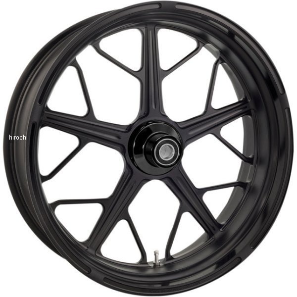 【セール特価】 フロントホイール 21x3.5 ハッチ 08年-21年 FLT ABS有り/デュアル アルマイトブラック