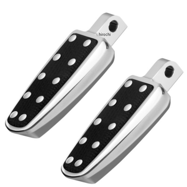 フットペグ バナナ クローム リベット付き