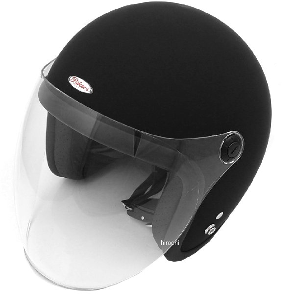 ジェットヘルメット JL-65SR マットブラック フリーサイズ(58-59cm)