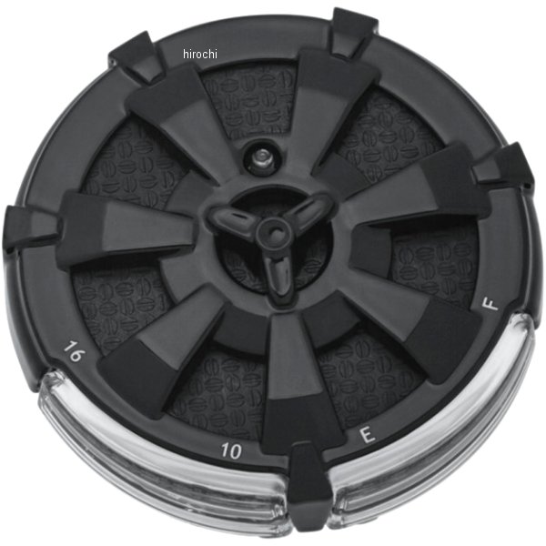 ガスキャップ LED ガソリン残量/バッテリー Alley Cat 黒(つや有り)