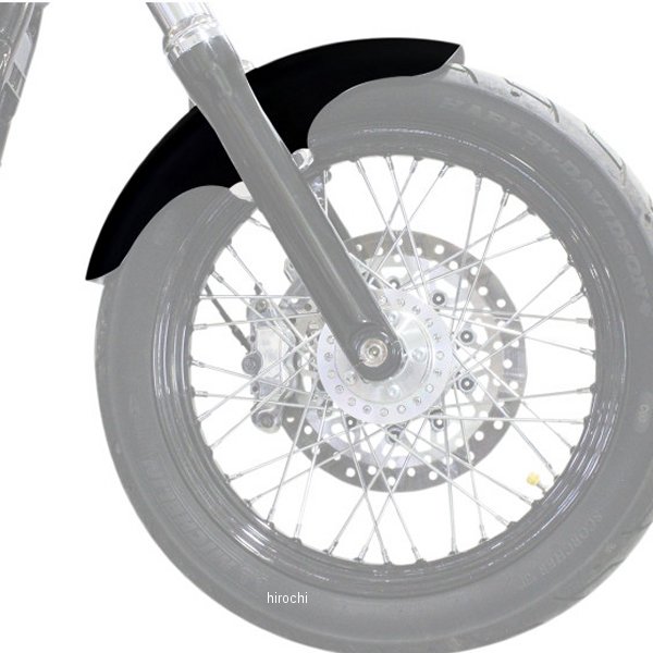 【セール特価】 フロントフェンダー 19" 06年以降 FXD クローム Top Hat