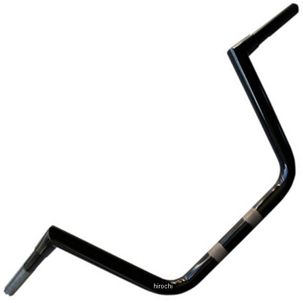 1.25インチ ハンドルバー Big Twin 10インチ 黒(つや有り)