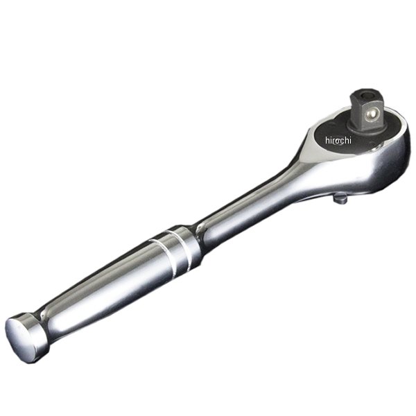 3/8インチ ラチェットハンドル 全長178mm クロムメッキ