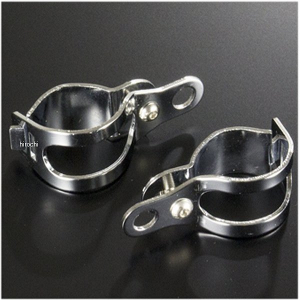 ウインカー取り付けバンド φ30～φ39 メッキ