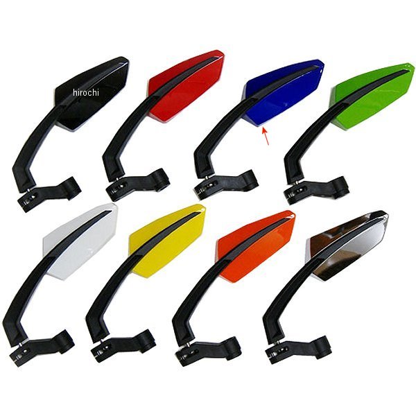 MAG01 ミラー 汎用 青 左右セット