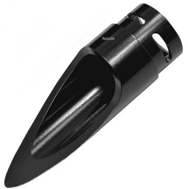 エキゾーストチップ スカラップ 2.25インチ 99年-09年 ヤマハ 黒 1個入り