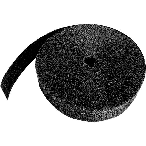 マフラー用ラップ 2インチ x 50フィート 黒