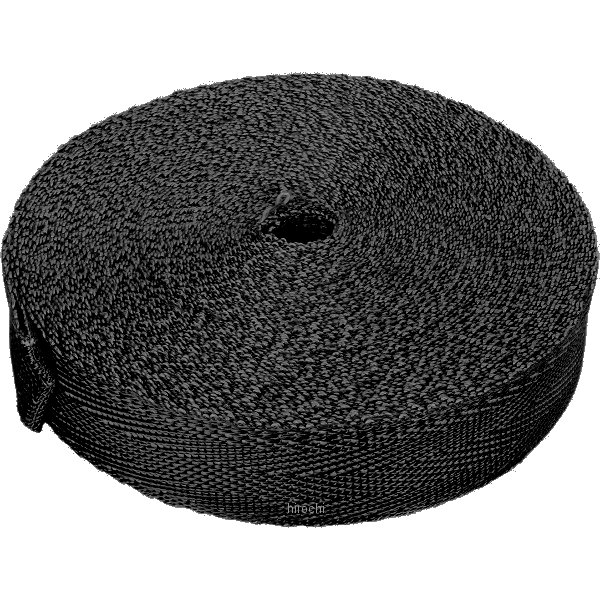 マフラー用ラップ 2インチ x 100フィート 黒