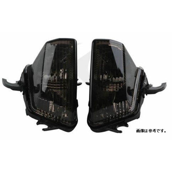 LED ウインカー フロント LEDバルブ仕様 左右2個セット スモーク OXB-410454-Y-OP Ninja1000 10年-16年