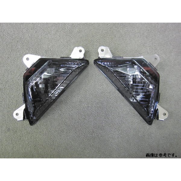LED ウインカー フロント LEDバルブ仕様 左右2個セット スモーク カワサキ Ninja250 13年以降