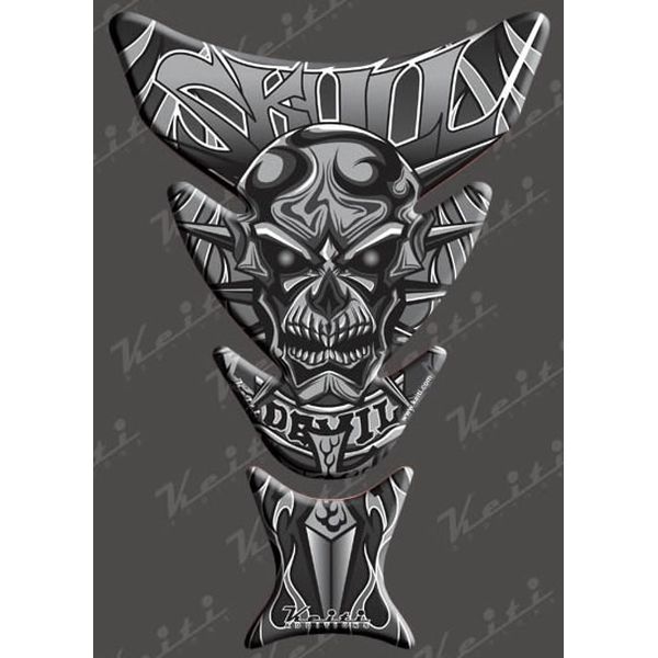 タンクパッド スカル ブラック