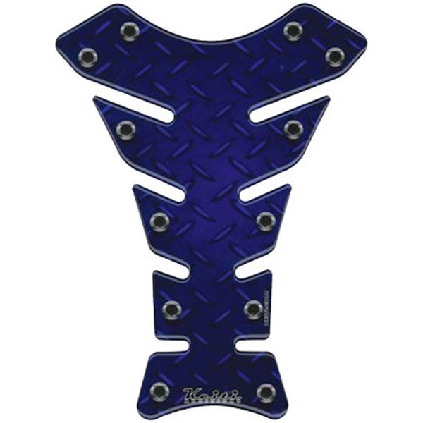 タンクパッド アイアンプレート ブルー