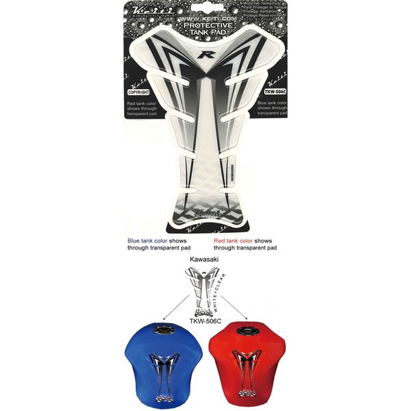 タンクパッド カワサキ R   クリア