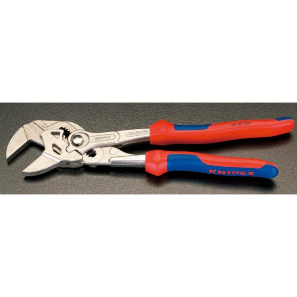 46mm/250mm プライヤーレンチ(グリップ付)