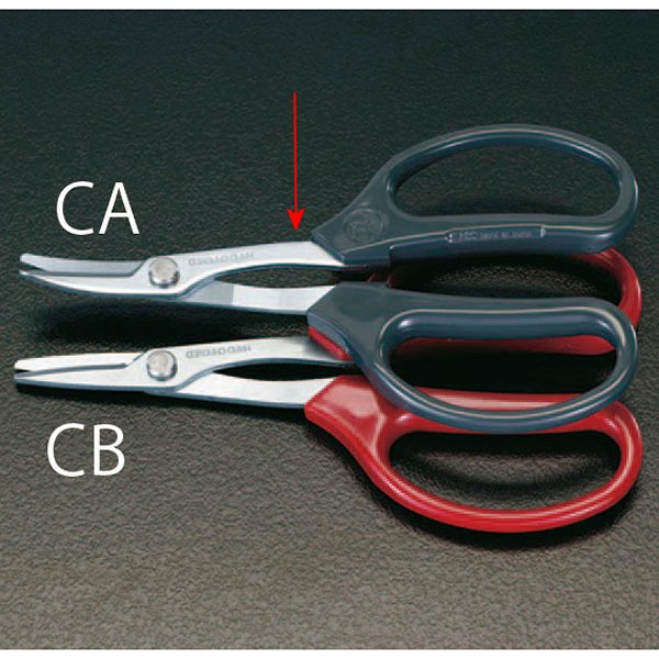 160mm はさみ ブリキ用(曲刃)