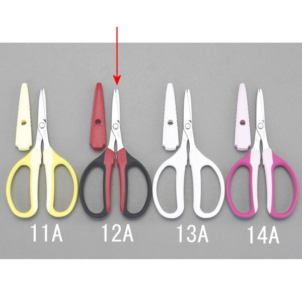 160mm はさみ 万能(黒)