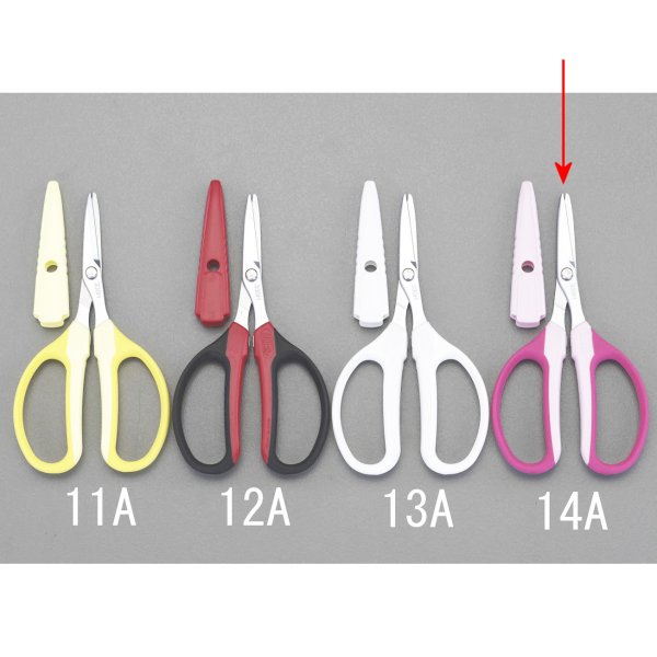 160mm はさみ 万能(ピンク)