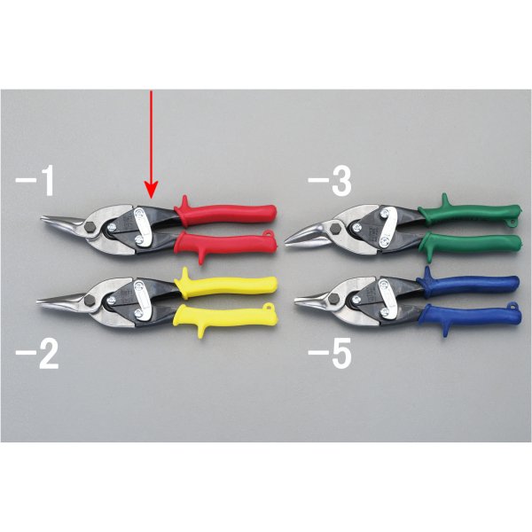 EA544MA1  250mm はさみ 鉄板用 右利き用