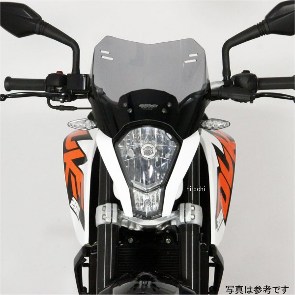 スクリーン スポイラー KTM デューク390、200、125 クリア