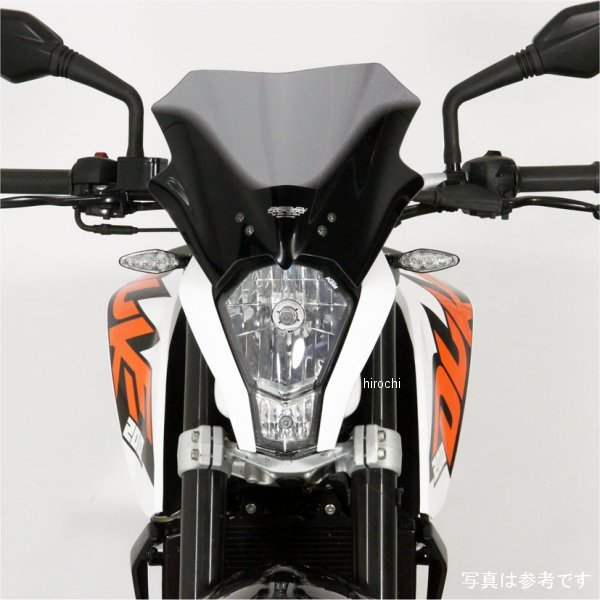 スクリーン レーシング KTM デューク390、200、125 クリア