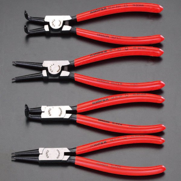 4本組 スナップリングプライヤー