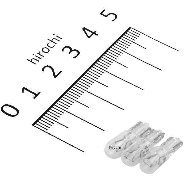 ブラック＆グリーンメーター リペアパーツ 機械式用 照明用交換バルブ 3個入り 6V用