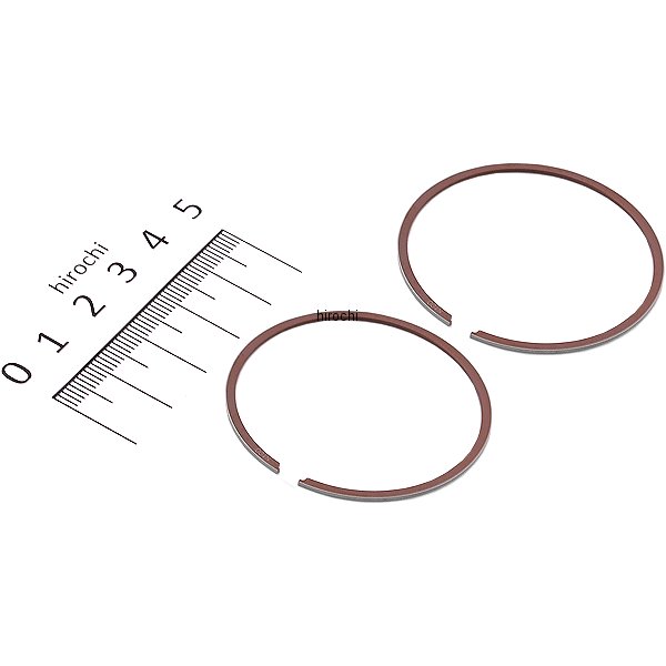 ピストンリングセット 76年-09年 ホンダ、ヤマハ、スズキ、カワサキ 49mm