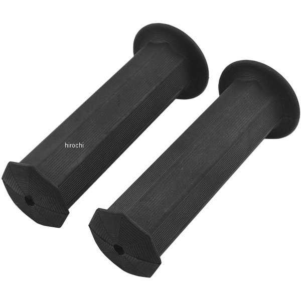 八角タイプ グリップ 非貫通タイプ L125mm D33mm 黒