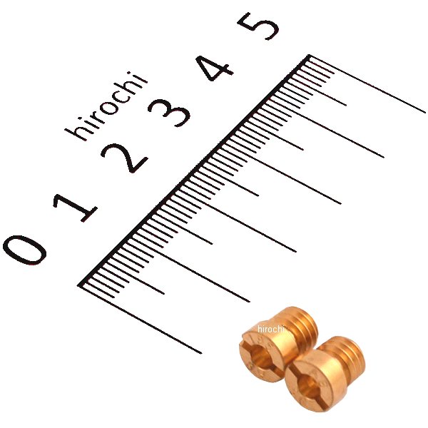 メインジェット ケイヒンCVキャブ用 #195 (2個入り)