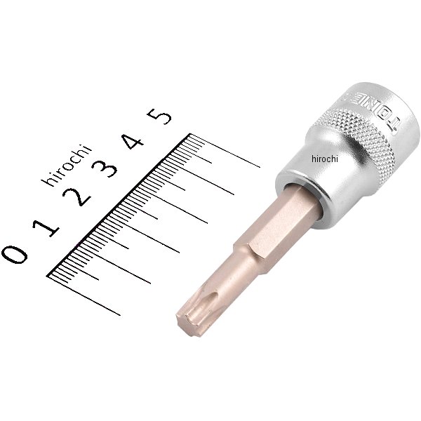 トルクスソケット(強力タイプ) T40 長さ 67mm 差込角 9.5mm (3/8インチ)