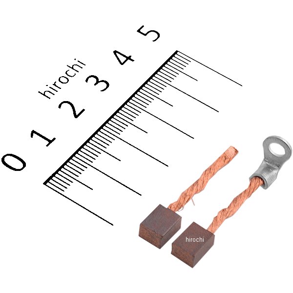 【セール特価】 スターター セルモーター ブラシ 87年-02年 スズキ LT80 (2個入り)