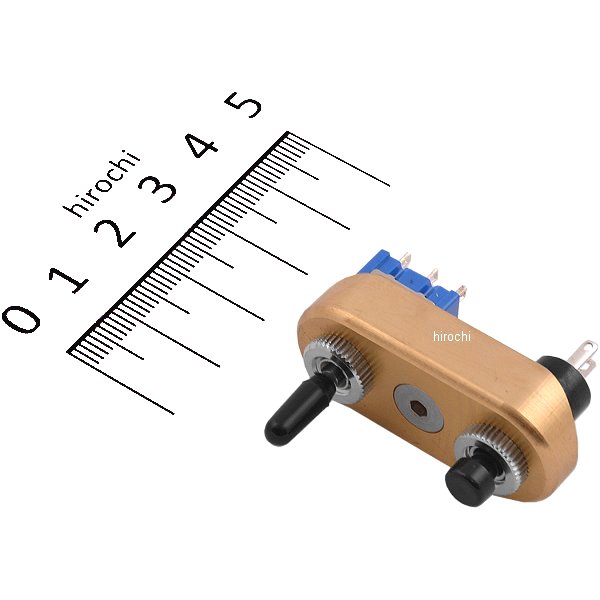 ミニスイッチ キャップ 1インチ(25.4mm)ハンドル用 付きスタンダード 真鍮