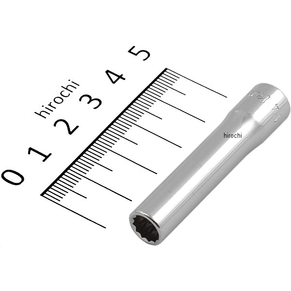 1/4インチsq 航空規格ディープソケット 1/4インチ