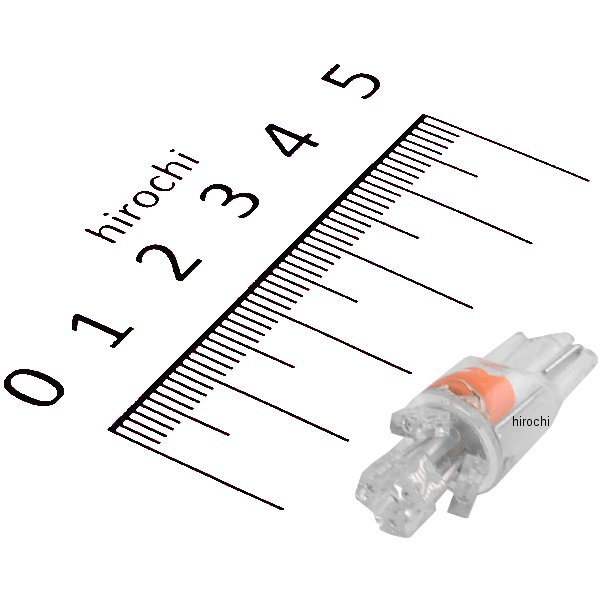 メーター ポジション ライセンス用 拡散タイプL700F 12v用 ウエッジ(中) オレンジ