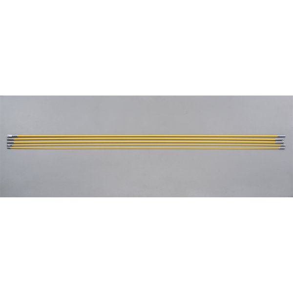 4.5mm/6.5mmx1.5m FRP通線ロッド(5本組)