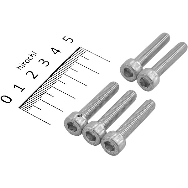 砂型鋳造クラッチカバーリペアパーツ用 ソケットキャップスクリュー 6×30 5個 モンキー ゴリラ