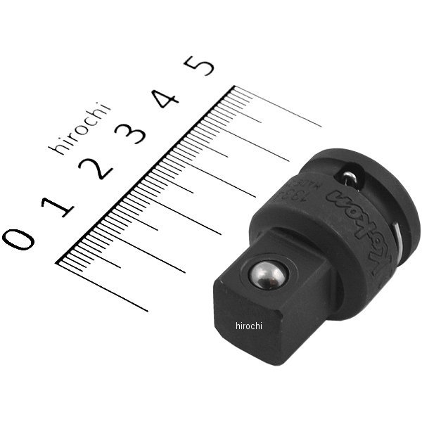 13344A-B 3/8インチsq インパクトアダプター 3/8インチ x1/2インチ