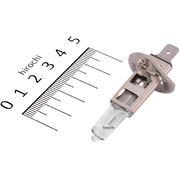 H1 スタンダードハロゲンヘッドライトバルブ 1個入り ブリスターパック 12V55W (クリア)
