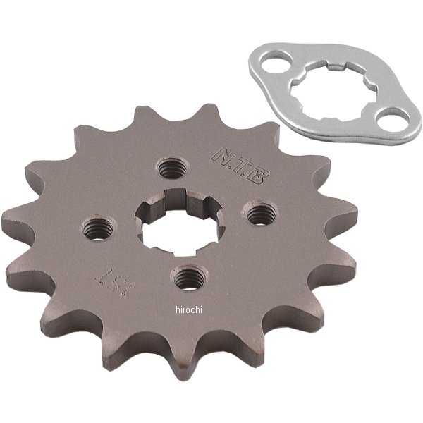 フロント スプロケット 420/15T スーパーカブC50 ワッシャー付き