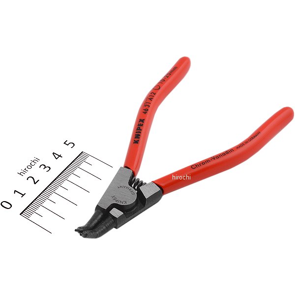 軸用スナップリングプライヤー 45°