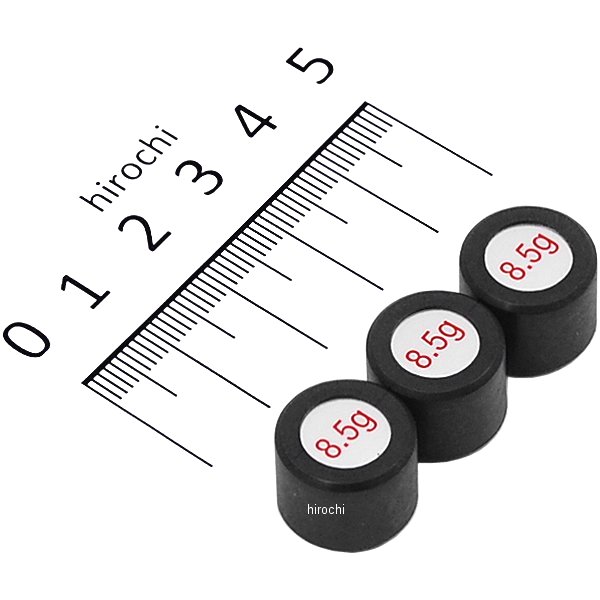 プーリーウエイトローラー アプリオ、スーパージョグZ、スーパージョグZR 8.5g 3個入り