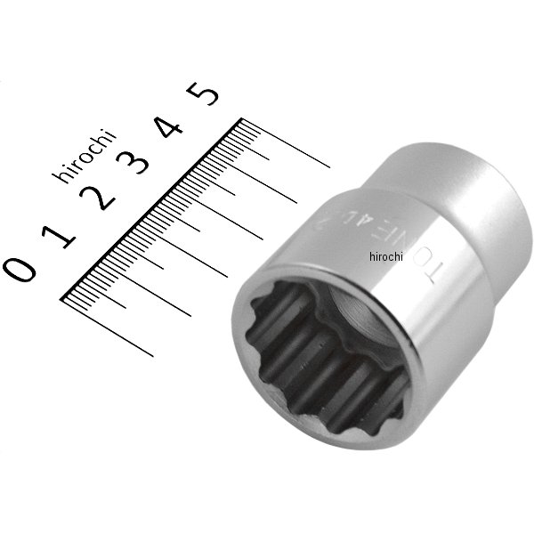 ソケット(12角) 対辺 24mm 長さ 41mm 差込角 12.7mm (1/2インチ)