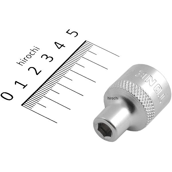 ビットホルダーソケット ビット二面幅 6.35mm(1/4インチ)用 差込角 12.7mm (1/2インチ)