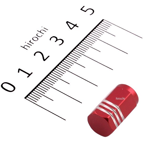 VK-RE  エアバルブキャップ 赤