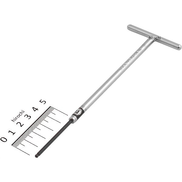 ワイズ　ボールポイントＴ型レンチ２．５ｍｍ