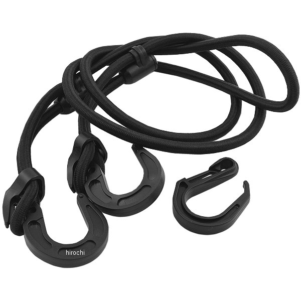 ストレッチコード＆フック 1500mm 黒